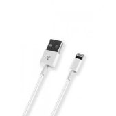 Кабель Deppa Lightning-USB 2.0 белый 1.2м для Apple iPhone 5 для Apple iPad 4/mini (72114)