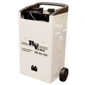 Пуско-зарядное устройство RedVerg RD-SC-350 220В, выход 12/24В; мощность 2.1кВт/пуск 16 кВт; ток 50А/60А/пуск 320А/350А;емкость АКБ 160-800Ач; 22.3кг