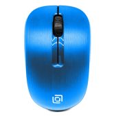 Мышь Oklick 525MW USB беспроводная голубая