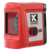 Лазерный уровень Kapro 862 проекции - 2 линии, диапазон 20м, самовыравнивание 5, точность 0.3мм/м, резьба 1/4", без батареек в комплекте