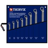 Набор накидных ключей Thorvik 52019 ORWS008 75 в сумке 6-27мм, 8 предметов