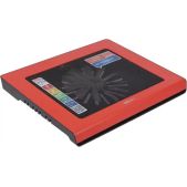 Охлаждающая подставка для ноутбука STM IP25 Red 17.3, 1x(150x150), plastic+metal mesh