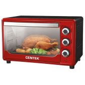 Мини-печь Centek CT-1537-30 Red красная 30л
