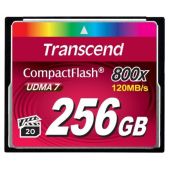 Карта памяти Compact Flash 256Gb Transcend TS256GCF800 800X