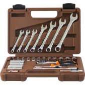 Набор инструментов Ombra 55482 OMT30S 1/4 DR торцевых головок и комбинированных ключей, 30 предметов