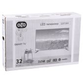 Телевизор 32 Olto 32ST20H черный, HD Ready, Wi-Fi, Smart TV, DVB-T2, HDMI, USB, VGA RJ-45