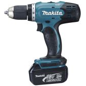 Дрель-шуруповерт Makita DDF453RFE 178361 аккумуляторная 18В, 2х3Ач Li-ion, БЗП-13мм, 0-400X0обм, 42/27 Нм, 1.8кг, чем