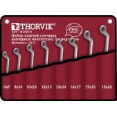 Набор накидных ключей Thorvik 52623 W2S8TB изогнутых серии ARC в сумке, 6-22мм, 8 предметов