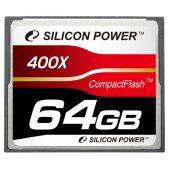 Карта памяти Compact Flash 64Gb Silicon Power SP064GBCFC400V10 400X