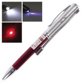 Указка лазерная Beifa TD-RP-36, радиус 200 м, красная луч, LED-фонарь, стилус, детектор купюр, ручка