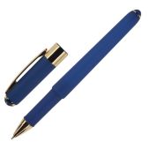 Ручка шариковая Bruno Visconti 20-0125/07 Monaco, темно-синий корпус, узел 0.5мм, линия 0.3мм, синяя