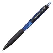 Ручка шариковая Uni-Ball SXN-101-07 Blue Jetstream масляная автоматическая, 0.35мм, резиновый упор, синяя