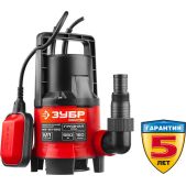 Насос дренажный Зубр НПГ-М1-550 550Вт 9600л/час садовый