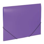 Папка на резинках Brauberg 228081 Office, фиолетовая, до 300 листов, 500мкм