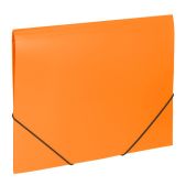 Папка на резинках Brauberg 228084 Office, оранжевая, до 300 листов, 500мкм