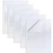 Папки-уголки Brauberg 236854 с перфорацией прозрачные, до 40л плотные 0.18мм, комплект 10шт