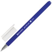Ручка гелевая Brauberg GP152 Matt Gel, синяя, корпус soft-touch, узел 0.5мм, линия 0.35мм