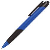 Ручка шариковая Brauberg 142483 Booster масляная автоматическая, трехгранная корпус, узел 0.7мм, линия письма 0.35мм синяя