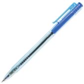 Ручка шариковая Brauberg 142712 Click Blue масляная автоматическая, тонированный корпус, узел 1мм, линия 0.7мм, синяя