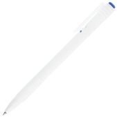 Ручка шариковая Brauberg 142713 White масляная автоматическая, корпус белый, узел 1мм, линия 0.7мм, синяя