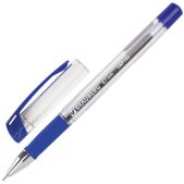 Ручка шариковая Brauberg OBP105 Active масляная, узел 0.7мм, линия 0.35мм, резиновый упор, синяя