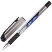 Ручка шариковая Brauberg OBP110 Signature масляная, корпус с печатью, узел 0.7мм, линия 0.35мм, синяя
