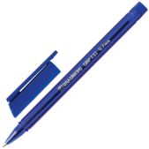 Ручка шариковая Brauberg OBP133 Marine масляная, корпус тонированный синяя, узел 0.7мм, линия 0.3мм, синяя