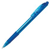 Ручка шариковая Pentel BK417-CN Fine Line масляная, автоматическая, узел 0.7мм, линия 0.27мм, синяя