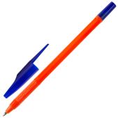 Ручка шариковая Staff 142679 Flare масляная, корпус оранжевая, узел 1мм, линия 0.7мм, синяя
