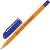 Ручка шариковая Staff BP104 шестигранная, оранжевый корпус, узел 1мм, линия 0.5мм, синяя