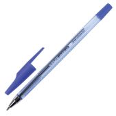 Ручка шариковая Staff BP105 AA-927, синяя, корпус тонированный, хромированные детали, 0.7мм, линия 0.5мм