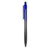 Ручка шариковая Deli EQ01330 Arrow автоматическая 0.7мм прозрачная/синяя синие чернила