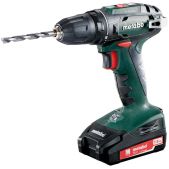 Дрель-шуруповерт Metabo 602207550 BS 18 аккум. патрон быстрозажимной (кейс в комплекте)