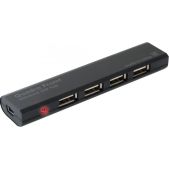 Разветвитель USB Defender 83200 Универсальный Quadro Promt USB 2.0, 4 порта