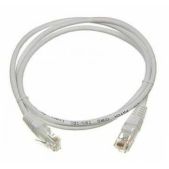 Патч корд 0.5м Lanmaster TWT-45-45-0.5-GY Cat.5E UTP 4 пары molded серый RJ-45 (m)-RJ-45 (m)