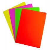 Доска для лепки Silwerhof 957011 Neon прямоугольная A4 пластик 1мм оранжевый