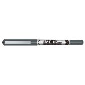 Ручка роллер Deli EQ20020 Think одноразовая 0.5мм стреловидный пишущий наконечник, серая, черные чернила