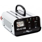 Зарядное устройство RedVerg RD-IC10B инверторного типа 220В/50Гц, выход-6/12В, 400Вт, ток заряда: 2.5/10А, 1.3кг