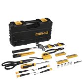Набор инструментов Deko 065-0213 DKMT62 PRO для дома 62шт 2.45кг, кейс