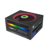 Блок питания ATX 550W Hiper HPB-550RGB ActivePFC, RGB 140mm fan, Black Box