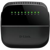 Беспроводной маршрутизатор D-Link DSL-2740U/R1A ADSL черный