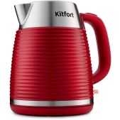 Чайник Kitfort КТ-695-2 1.7л. 2200Вт красный (корпус: нержавеющая сталь)