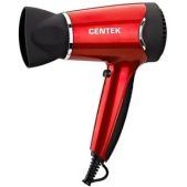 Фен Centek CT-2227 Professional черный красный