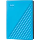 Внешний жесткий диск USB 3.0 4Tb Western Digital WDBPKJ0040BBL-WESN My Passport 2.5 голубой