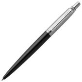 Ручка шариковая Parker Jotter Plastic CT 2096873, корпус черный, чернила синие, детали из нержавеющей стали, блистер