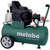 Компрессор Metabo 601533000 Basic 250-24 W поршневой масляный 110л/мин 24л 1500Вт зеленый