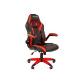 Кресло для геймеров Chairman Game 15 черный/красный
