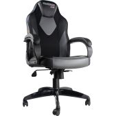 Кресло для геймеров Chairman Game 17 экопремиум черный/серый