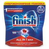 Таблетки для посудомоечных машин Finish 3065326 All in 1 100шт