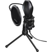 Микрофон Hama H-139907 Stream 2м черный